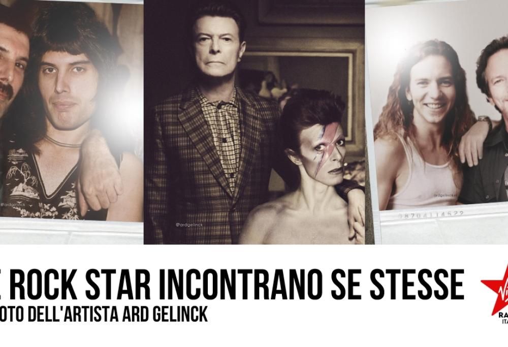Le rock star incontrano se stesse. Guarda le foto dell’artista olandese Ard Gelinck