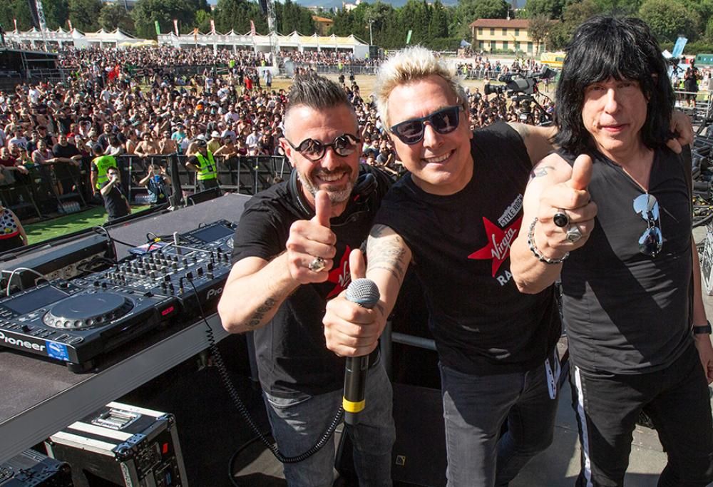 Firenze Rocks 2019: guarda le foto più belle del dj set con Ringo, Marky Ramone e Toky sul palco degli Smashing Pumpkins e Tool