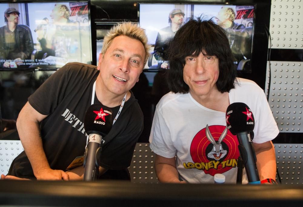 Firenze Rocks 2019: guarda le foto più belle della diretta del secondo giorno dal truck con Ringo e Marky Ramone