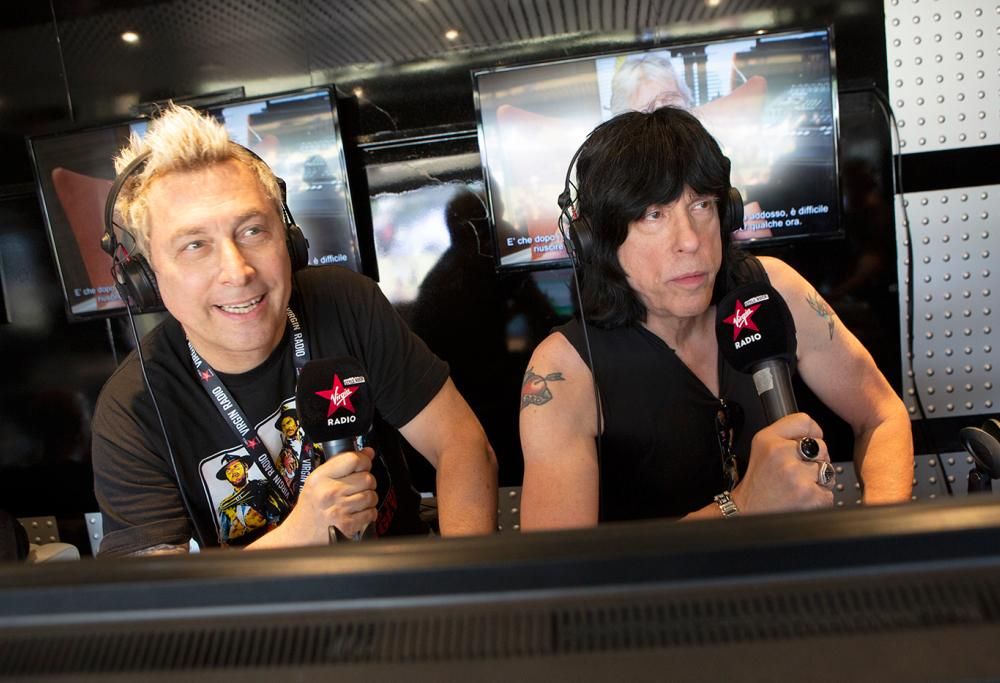 Firenze Rocks 2019: guarda le foto della diretta dal truck con Ringo e Marky Ramone per l’ultimo giorno di festival!
