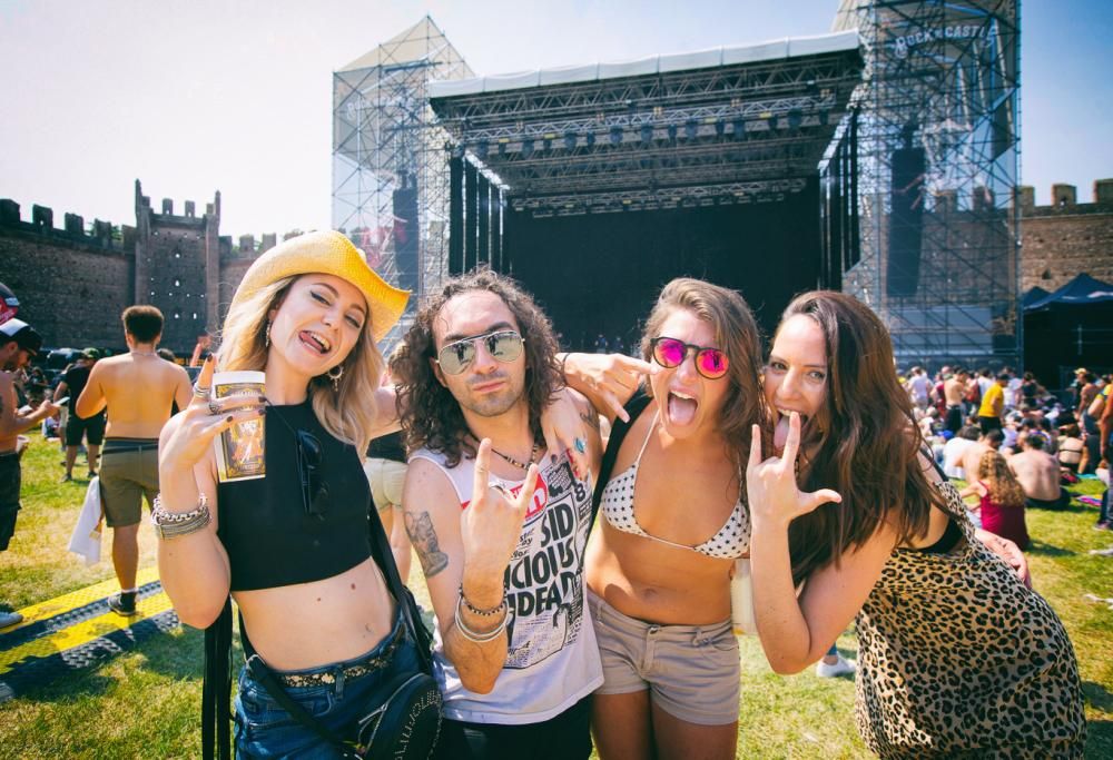 Facce da Slash al Rock The Castle Festival