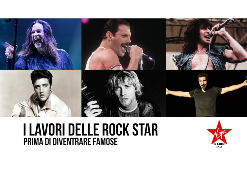 I mestieri delle rock star prima di diventare famose. Scopri i più incredibili