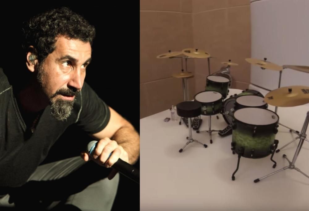 System Of A Down e Guns N' Roses suonati con una mini batteria! Guarda i video con le cover dei brani