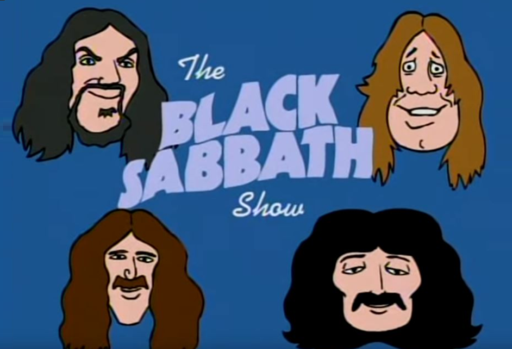 The Black Sabbath Cartoon: la band in versione cartone animato!