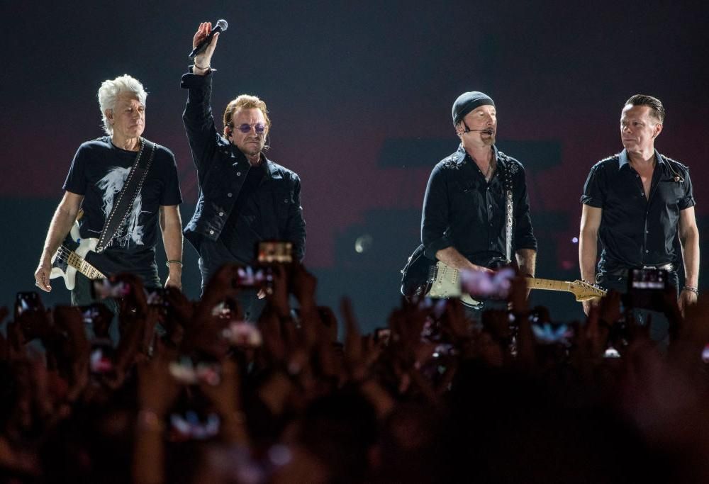 U2: guarda le foto del concerto a Mumbai in India