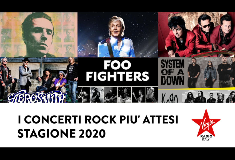 I concerti rock più attesi del 2020!