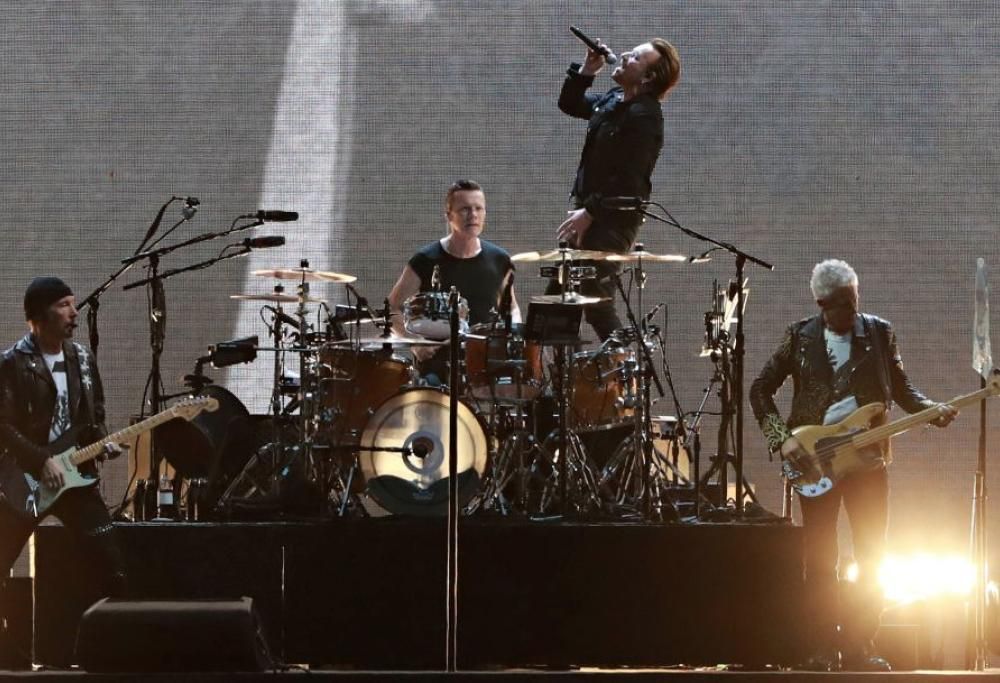 U2: guarda le foto del concerto a Parigi