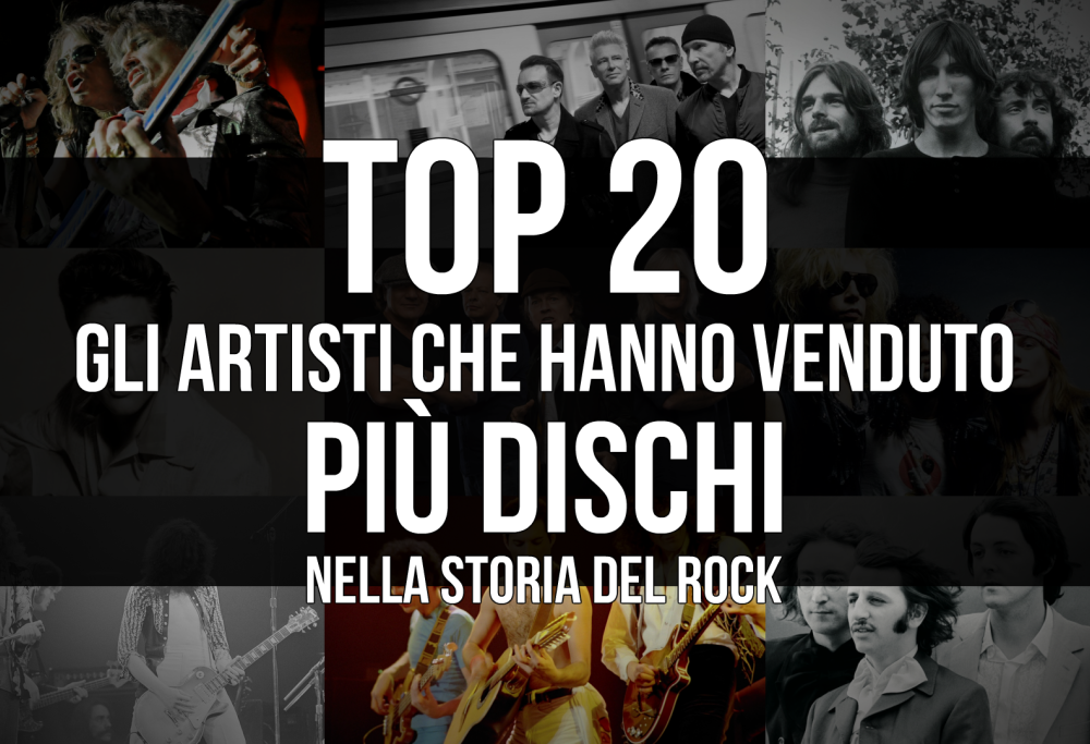 TOP 20: Gli artisti che hanno venduto più dischi nella storia del rock. Scoprili tutti!