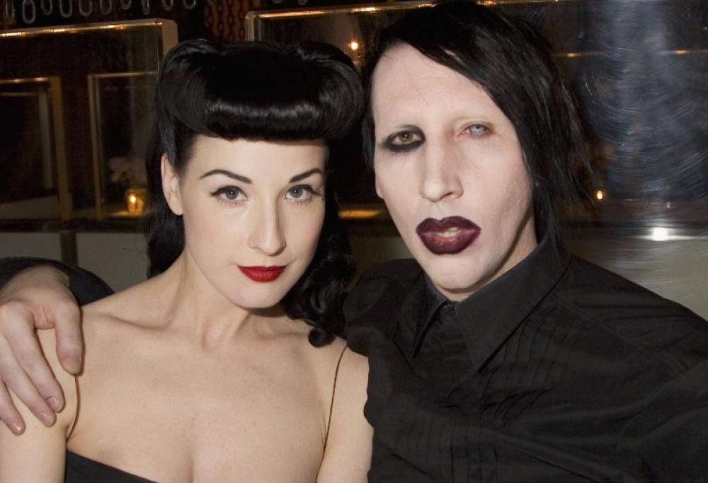 Marilyn Manson + Dita Von Teese: le foto più belle