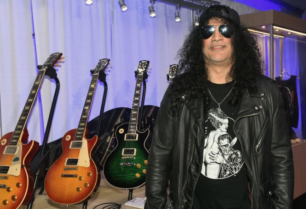Slash: ecco la sua nuova Gibson Les Paul Anaconda Burst. Guarda le foto