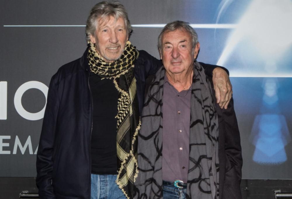 Pink Floyd: le foto della presentazione della mostra al MACRO di Roma con Roger Waters e Nick Mason