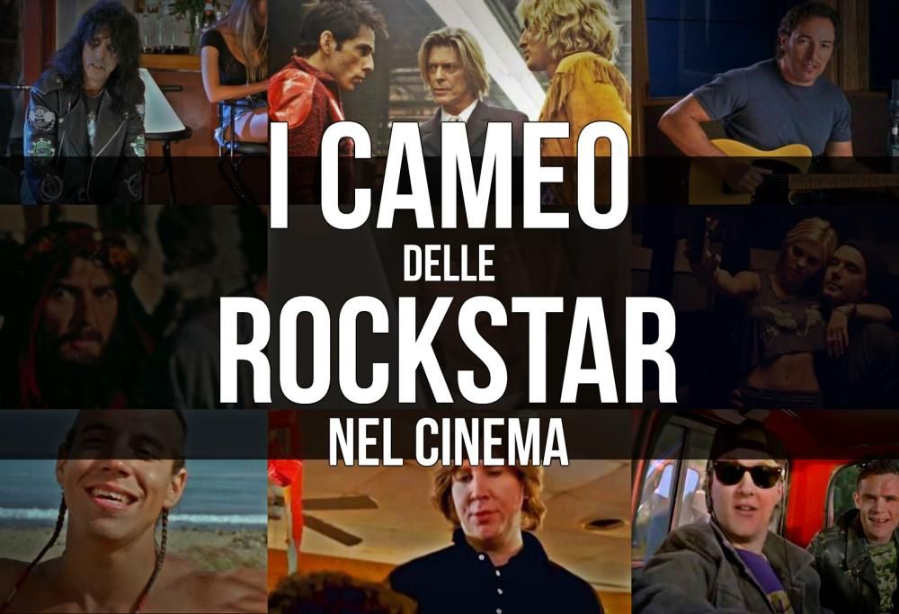 I cameo delle rockstar nel mondo del cinema! Scopri i più divertenti