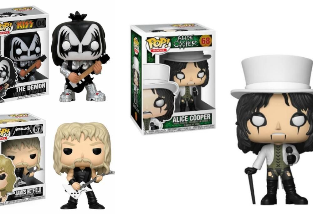 Alice Cooper, Metallica, Mötley Crüe e altre rockstar omaggiate nella nuova collezione Funko-Pop! Guarda la gallery