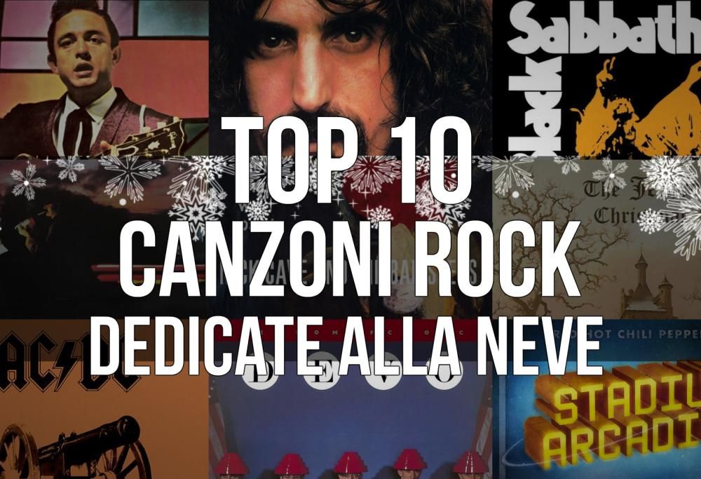 Top 10: Le canzoni rock dedicate alla neve. Scoprile tutte