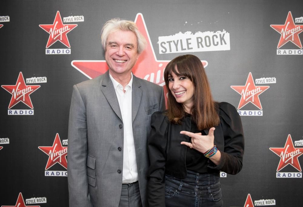 David Byrne a Virgin Radio. Guarda le foto dell’intervista con Paola Maugeri