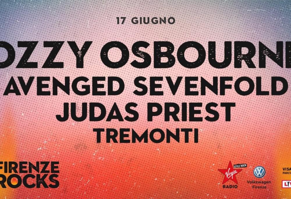 Firenze Rocks – 17 giugno: la lineup completa