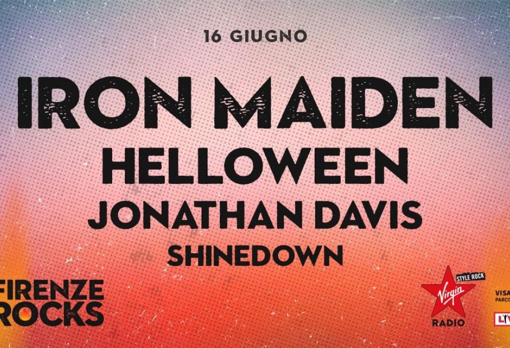Firenze Rocks – 16 Giugno. La lineup completa