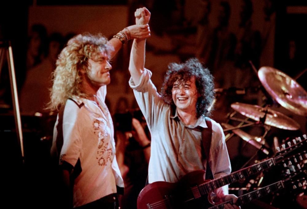 14 maggio 1988: 
i Led Zeppelin si riuniscono per il 40esimo anniversario della Atlantic Records al Madison Square Garden di New York