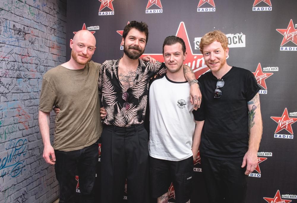 Biffy Clyro: guarda le foto dell’intervista a Virgin radio con Andrea Rock