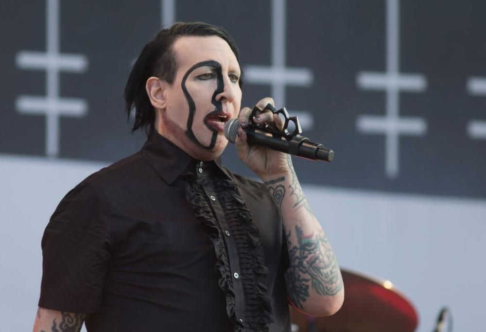 Marilyn Manson: le foto del concerto al Download Festival