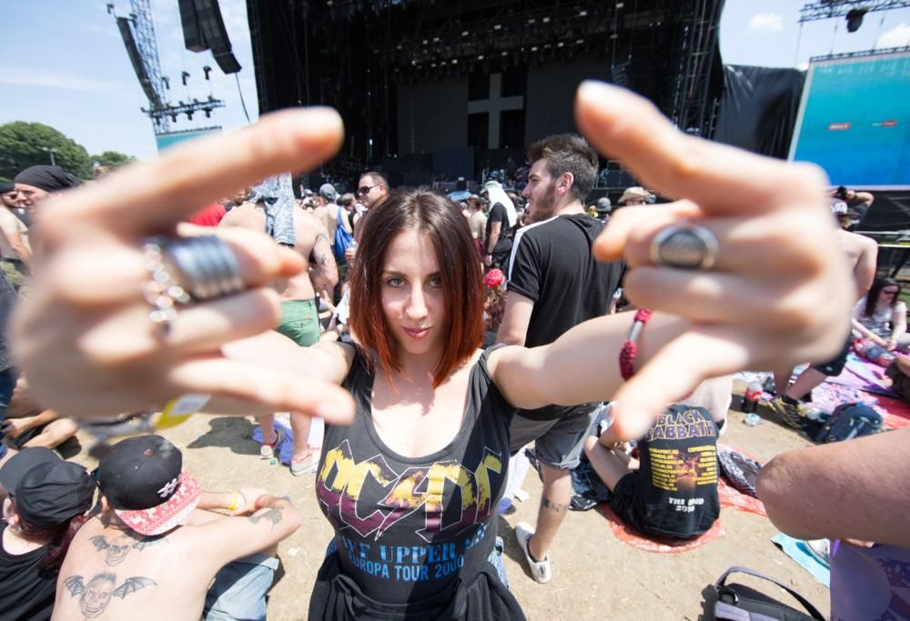 Facce da Ozzy Osbourne a Firenze Rocks!