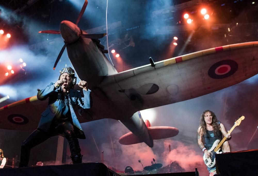Iron Maiden: guarda le foto più belle, e la scaletta, del concerto a Firenze Rocks