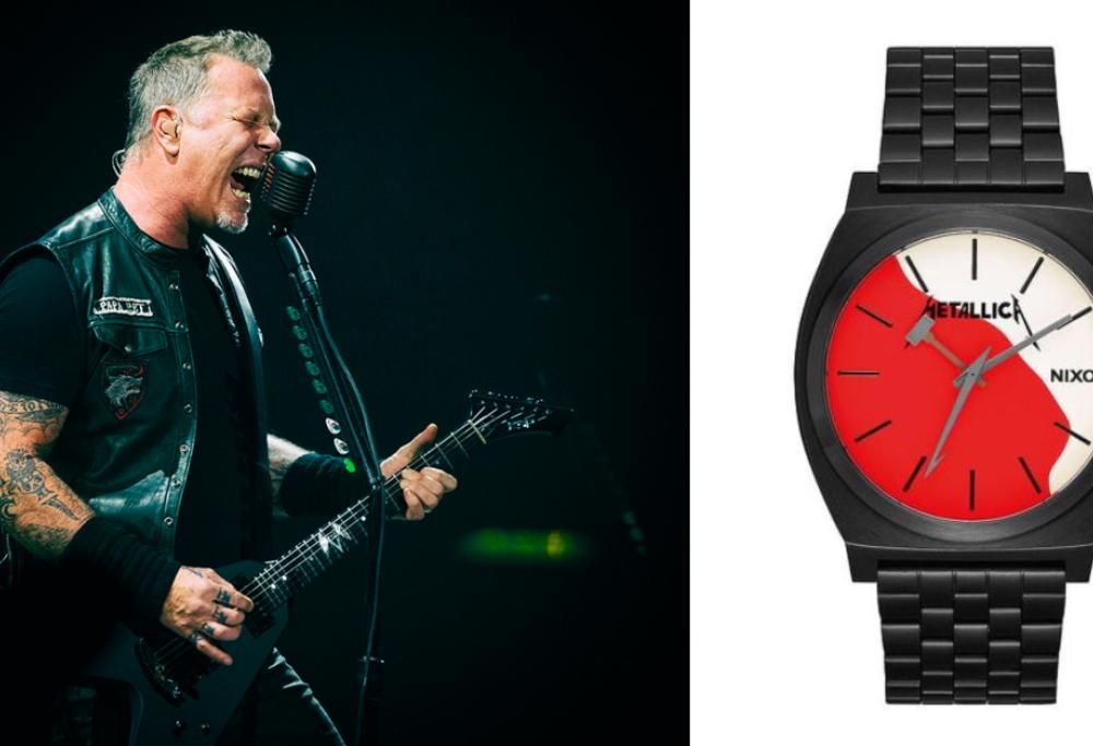 I Metallica lanciano una nuova linea di orologi ispirati ai loro album! Guarda la gallery con tutti i modelli
