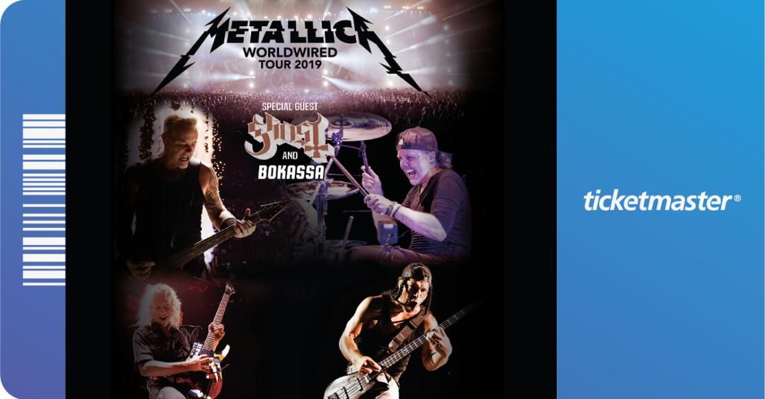Sono aperte le vendite per i Metallica! Unica data italiana: Milano - 8 maggio 2019!