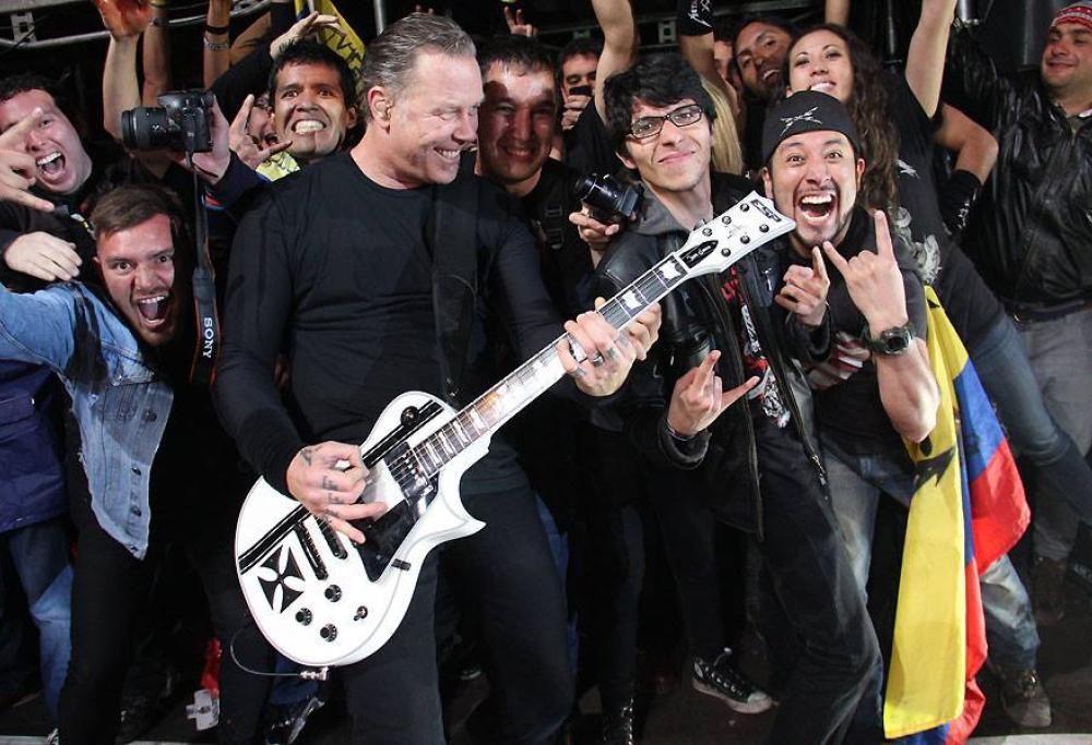 Metallica in concerto a Bogotà