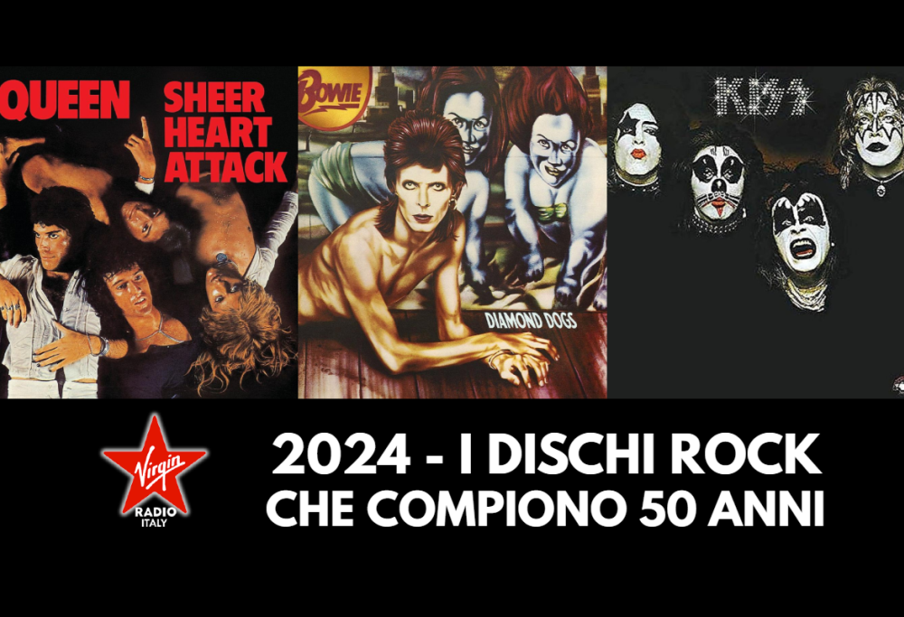 I dischi rock che compiono 50 anni nel 2024: da David Bowie, Deep Purple e Queen fino al debutto dei KISS. Scoprili Tutti