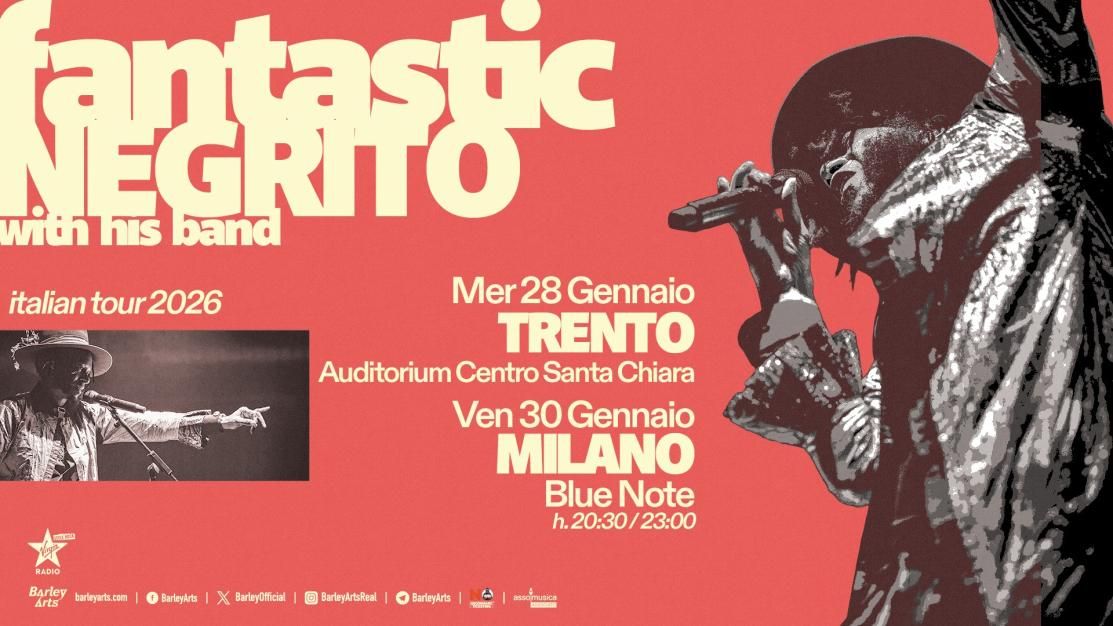 Fantastic Negrito: UFFICIALE in concerto in Italia nel 2026. Tutte le info e biglietti