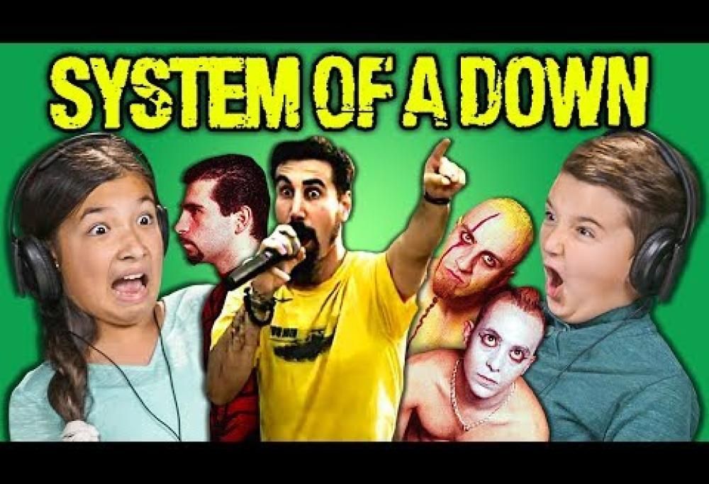System Of A Down: le reazioni dei bambini che ascoltano per la prima volta la band di Serj Tankian! Guarda il video