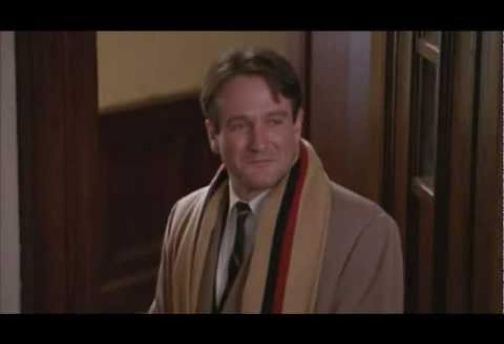 Robin Williams - L'attimo fuggente (O capitano, mio capitano)