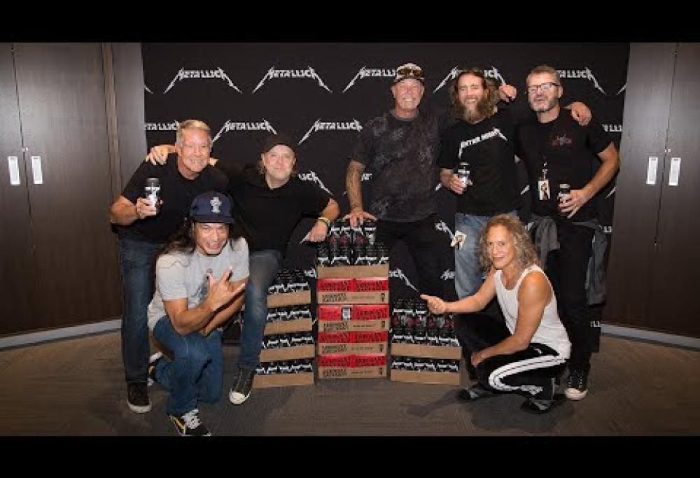 Metallica: la birra Enter Night Pilsner è arrivata ufficialmente in Europa! Tutte le info