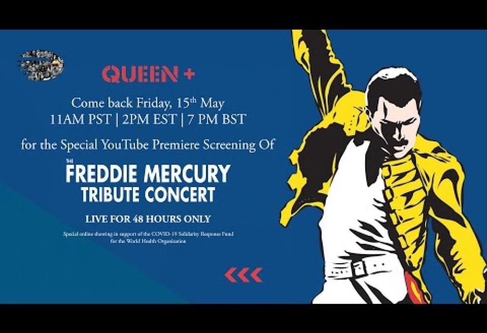 I Queen trasmetteranno integralmente il Freddie Mercury Tribute Concert per i fan in quarantena