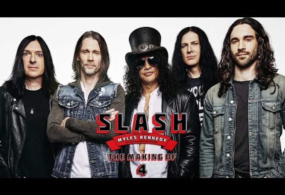 Slash, pubblicato il documentario integrale sulla registrazione dell'album "4". Guardalo qui