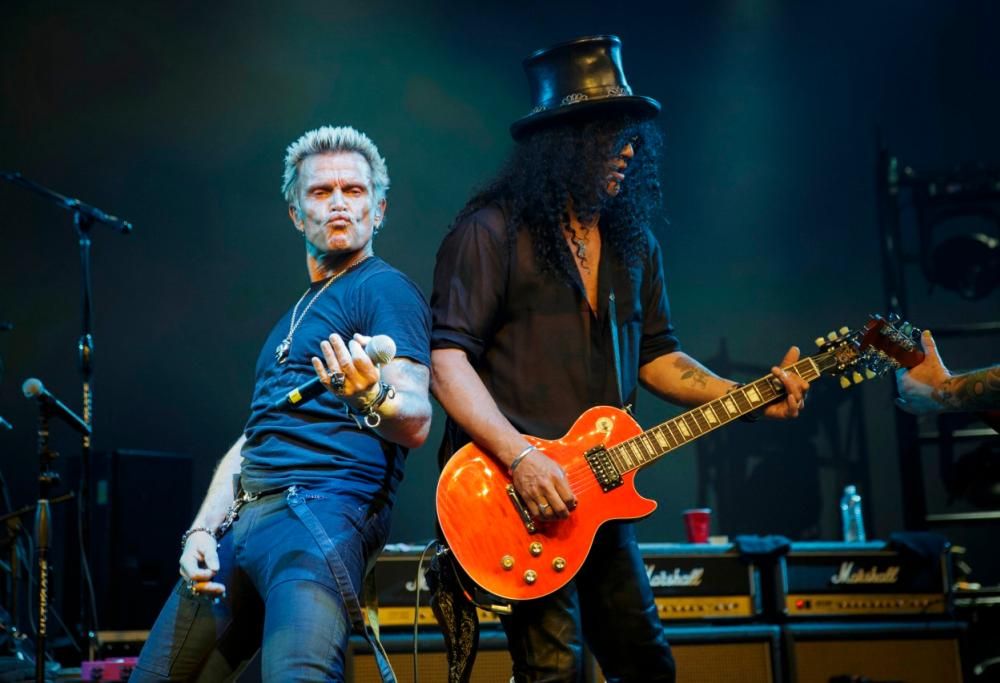 Camp Freddy con Slash, Billy Idol…