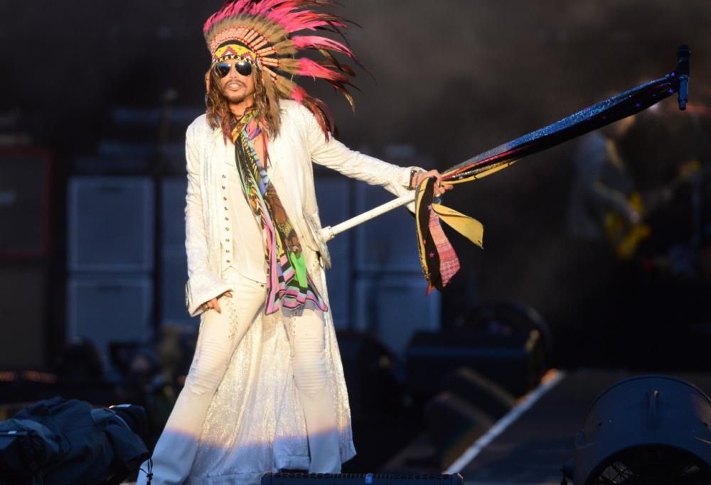 Aerosmith in concerto al Download Festival