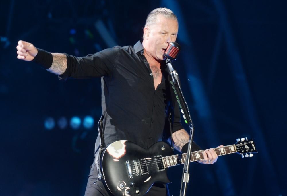 Metallica in concerto a Glastonbury