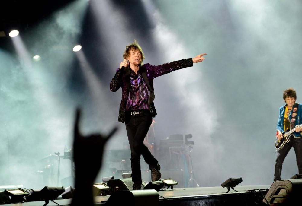Rolling Stones in concerto al festival di Roskilde