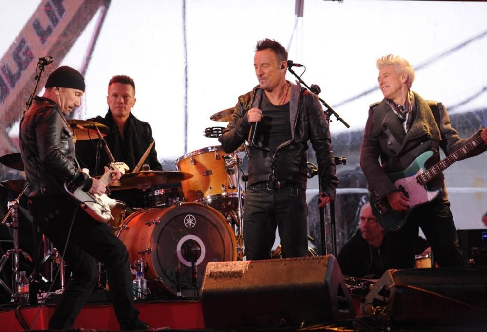 Bruce Springsteen e U2 in concerto a New York