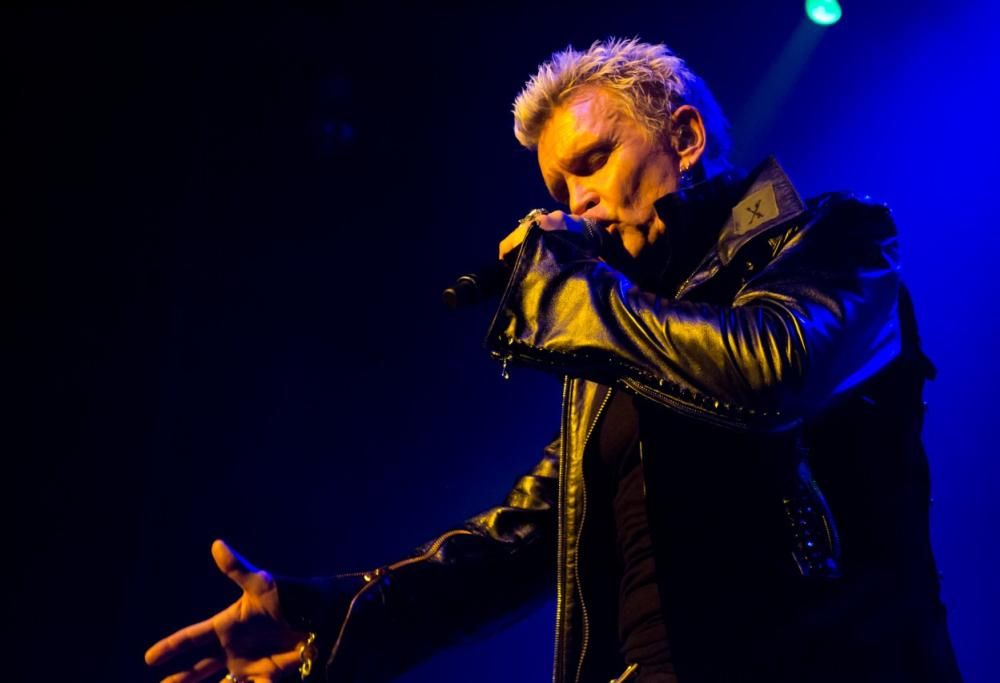 Billy Idol in concerto a Oakland