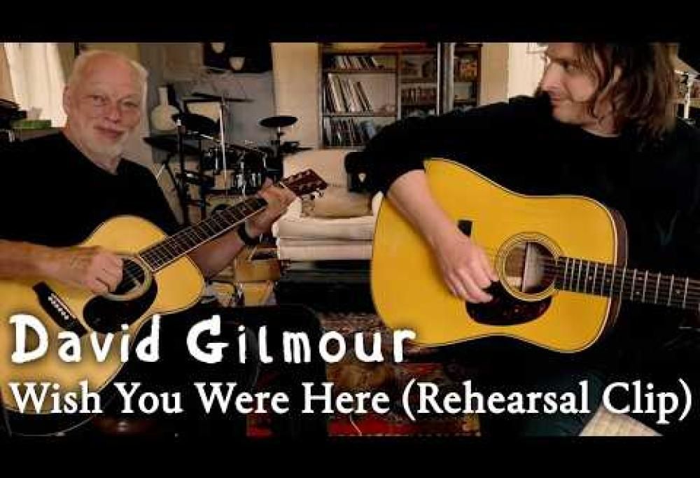 David Gilmour si sta preparando al ritorno in concerto. Guarda le prove di Wish You Were Here
