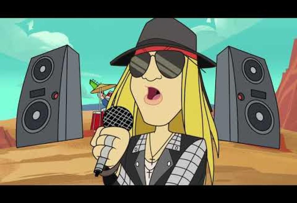 Axl Rose: pubblicata la prima canzone inedita dopo 10 anni. Ed è per i Looney Tunes! Ascoltala qui
