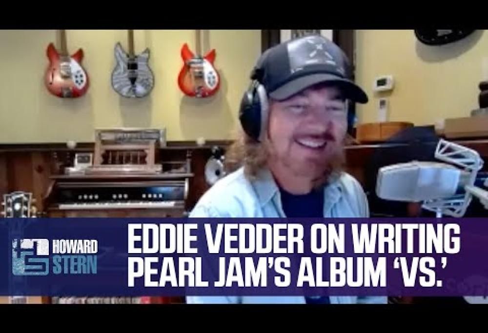 Pearl Jam, Eddie Vedder racconta la registrazione dell'album VS. Guarda il video da Howard Stern