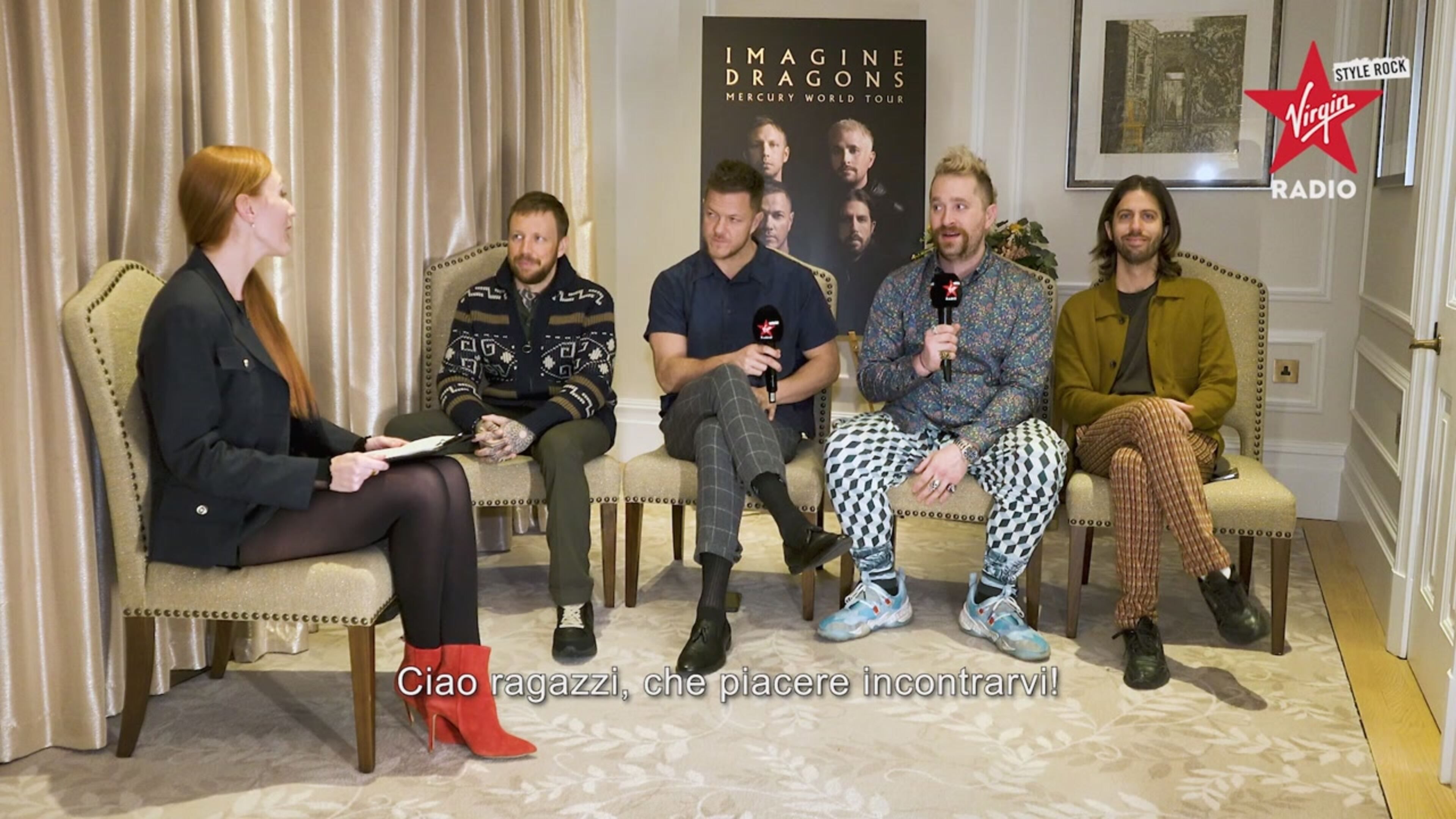 Imagine Dragons: guarda l’intervista alla band