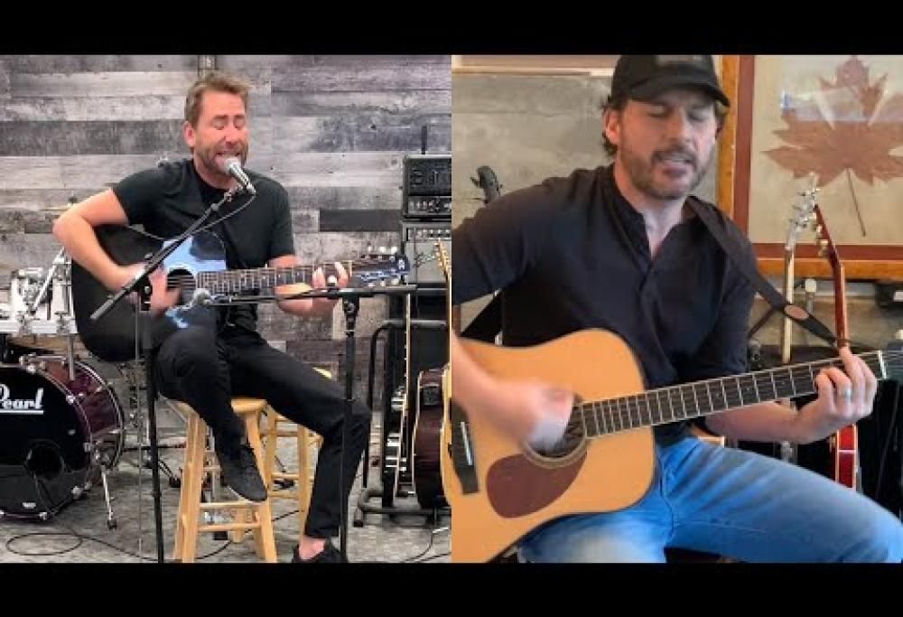I Nickelback pubblicano la versione di "Rockstar" registrata durante il lockdown. Guarda il video