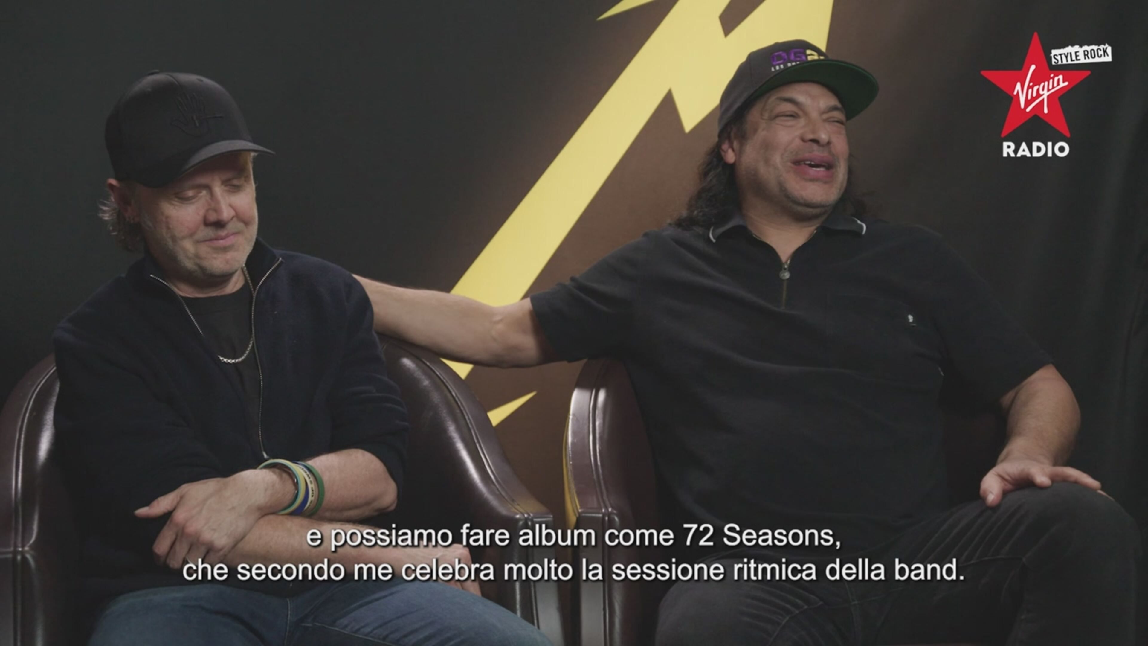 Metallica: guarda l’intervista a Lars Ulrich e Rob Trujillo