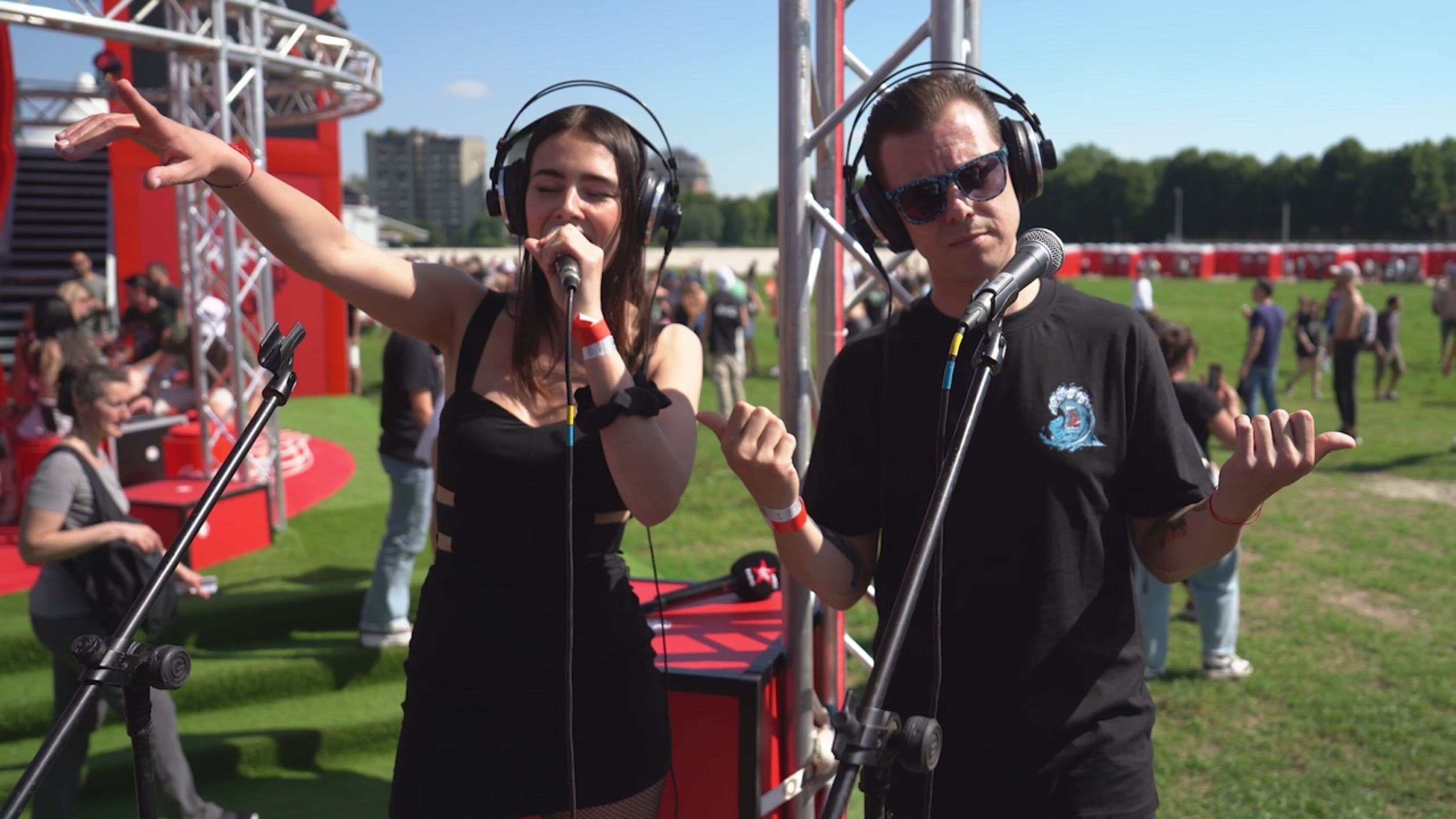 Andrea Rock e Melissa Greta al Coke Studio | VIDEO