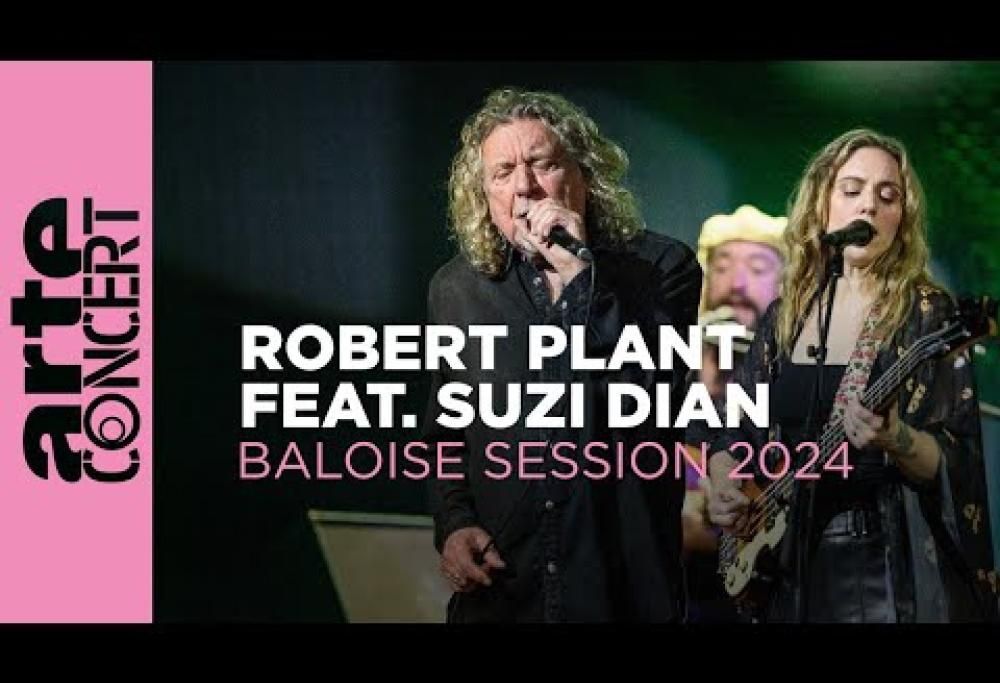 Robert Plant, pubblicato il concerto integrale con i Saving Grace ft. Suzi Dian al Baloise Session. Guardalo qui